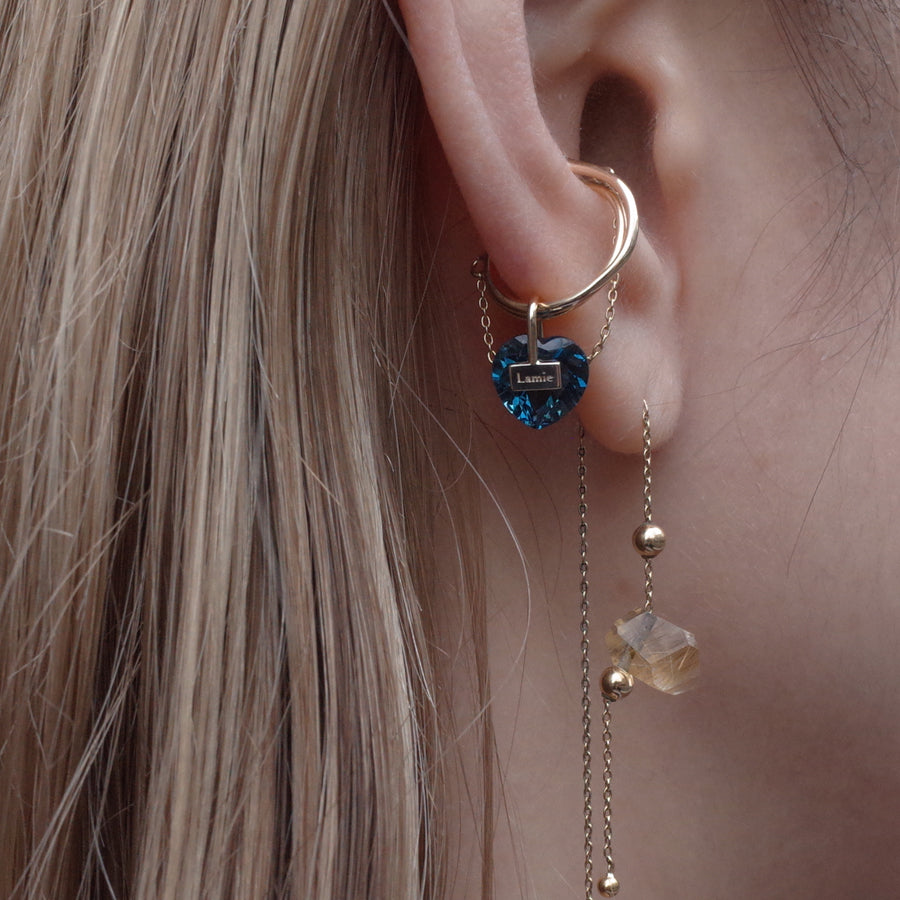 Bag Top  №3095/ London Blue Topaz