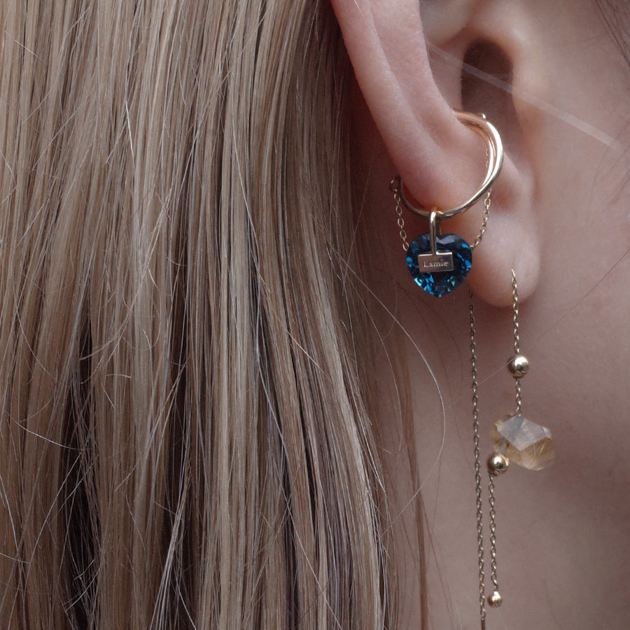 Bag Top  №3095/ London Blue Topaz