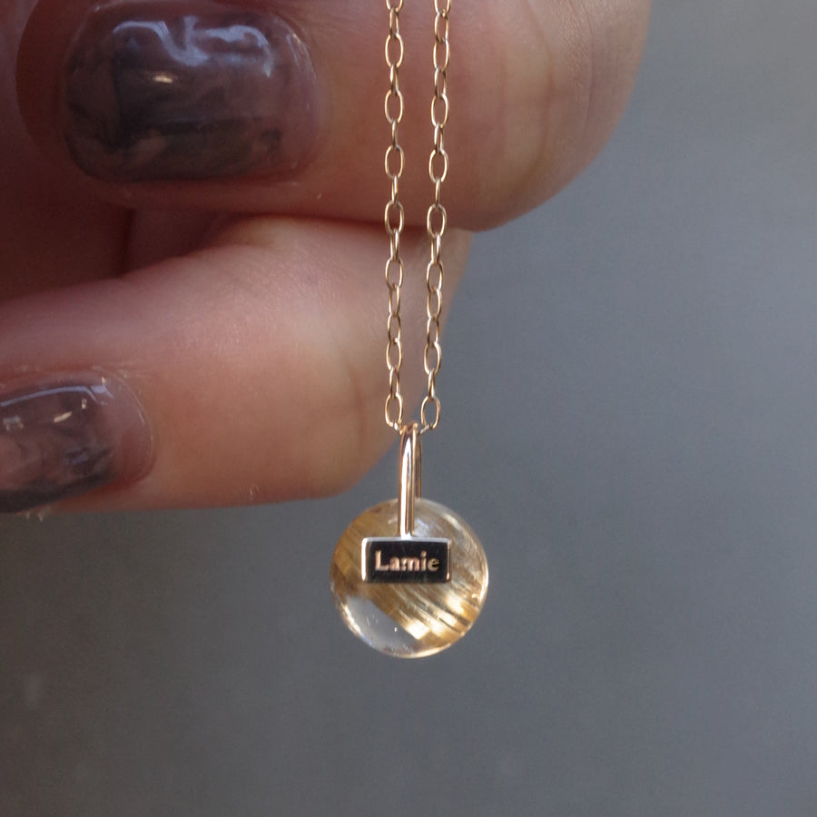 Bag Top  №3100/ Rutilelated Quartz