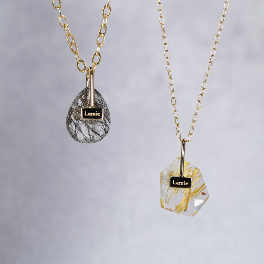 Bag Top  №3103/ Black Rutilelated Quartz