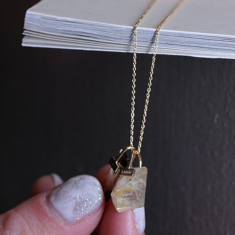 Bag Top  №3112/ Rutilelated Quartz