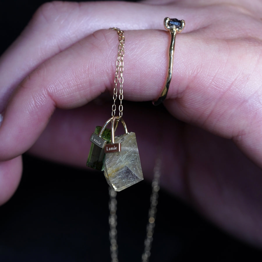 Bag Top  №3112/ Rutilelated Quartz