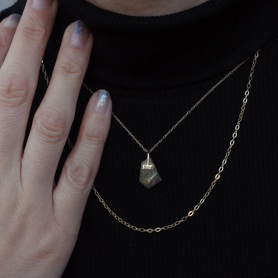 Bag Top  №3112/ Rutilelated Quartz