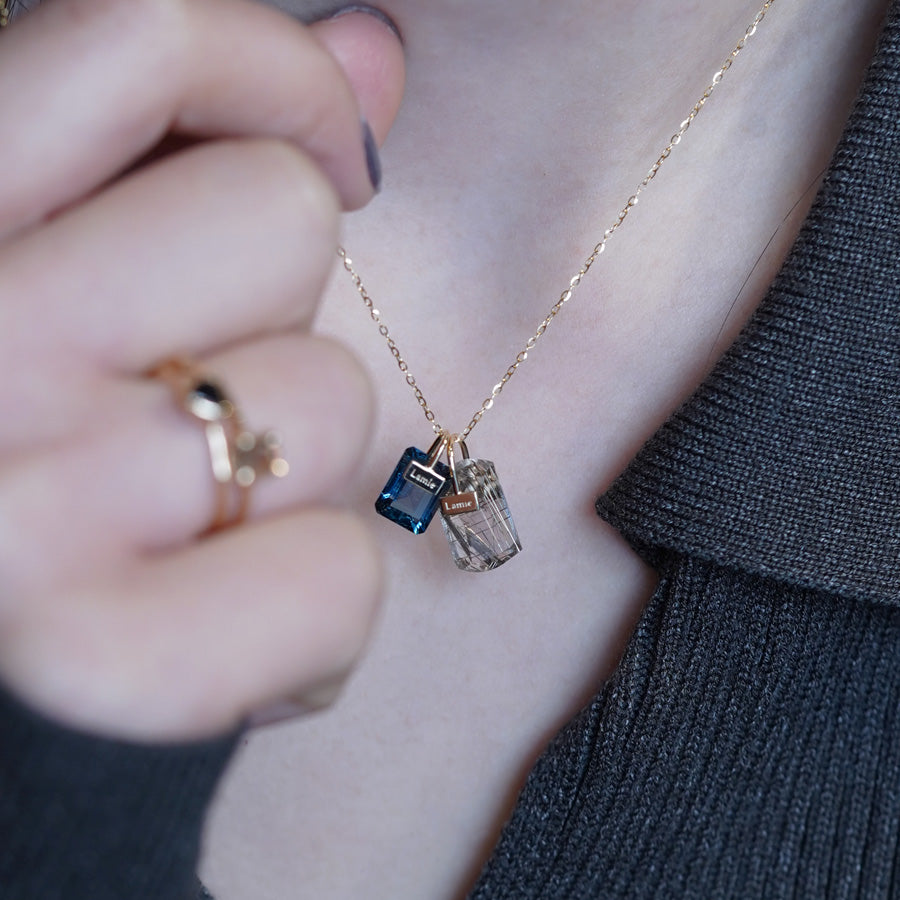 Bag Top  №3135/ London Blue Topaz