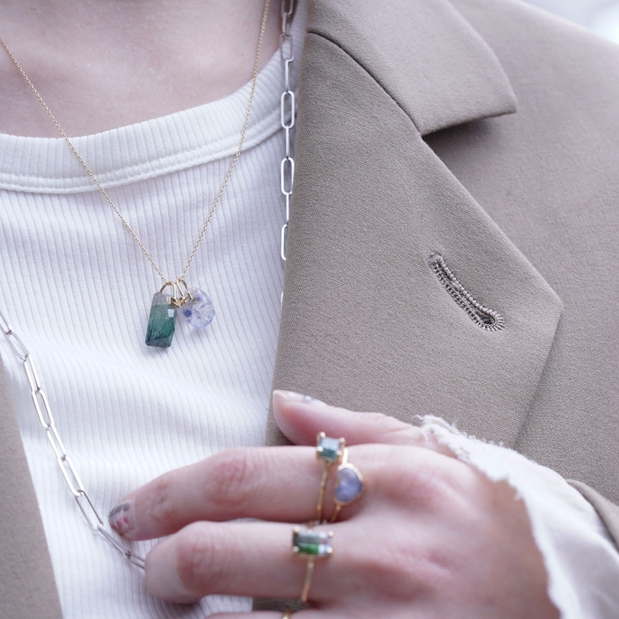 Bag Top №2533/ Tourmaline