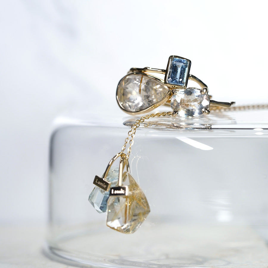 Bag Top  №3148/ Aquamarine