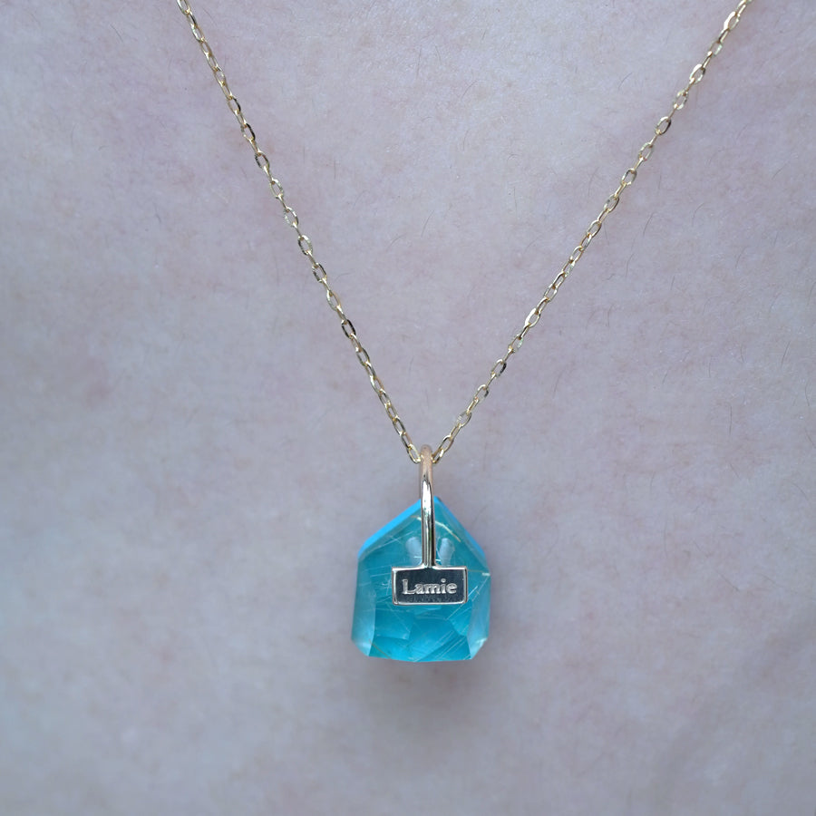 Bag Top  №3166/ Rutilelated×Turquoise