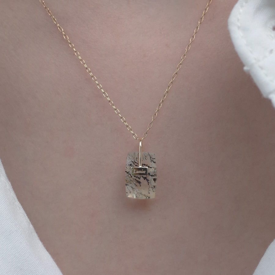 Bag Top  №3188/ Dendritic Quartz
