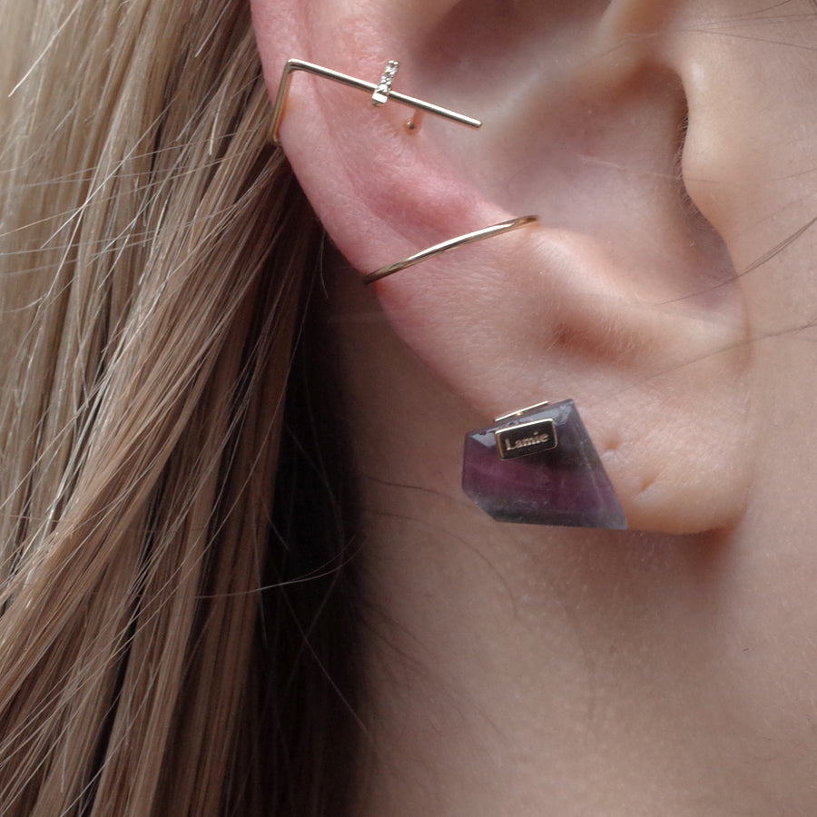 Bag イヤカフ  №4320/ Tourmaline