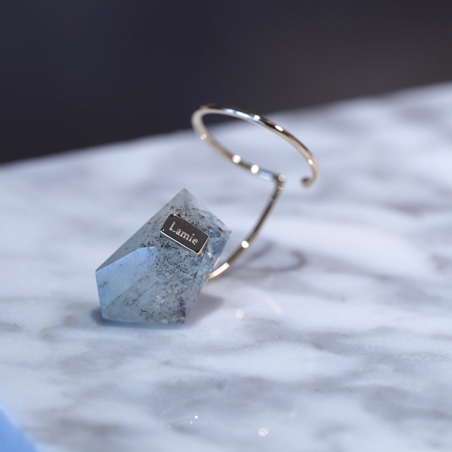 Bag イヤカフ  №4324/ Moss Aquamarine