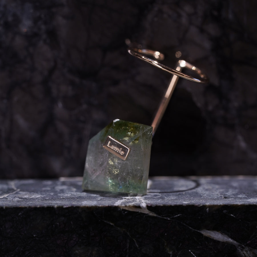 Bag Earrings No. 2033/ Tourmaline