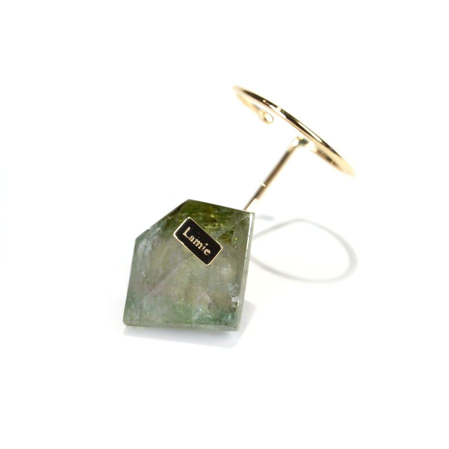Bag Earrings No. 2033/ Tourmaline