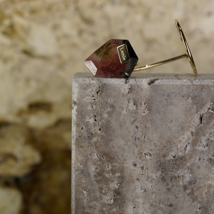 Bag イヤカフ  №4330/ Tourmaline