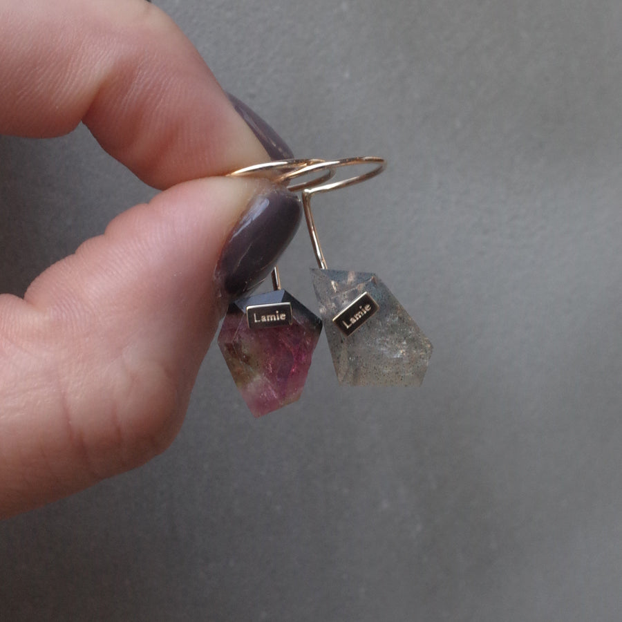 Bag イヤカフ  №4330/ Tourmaline