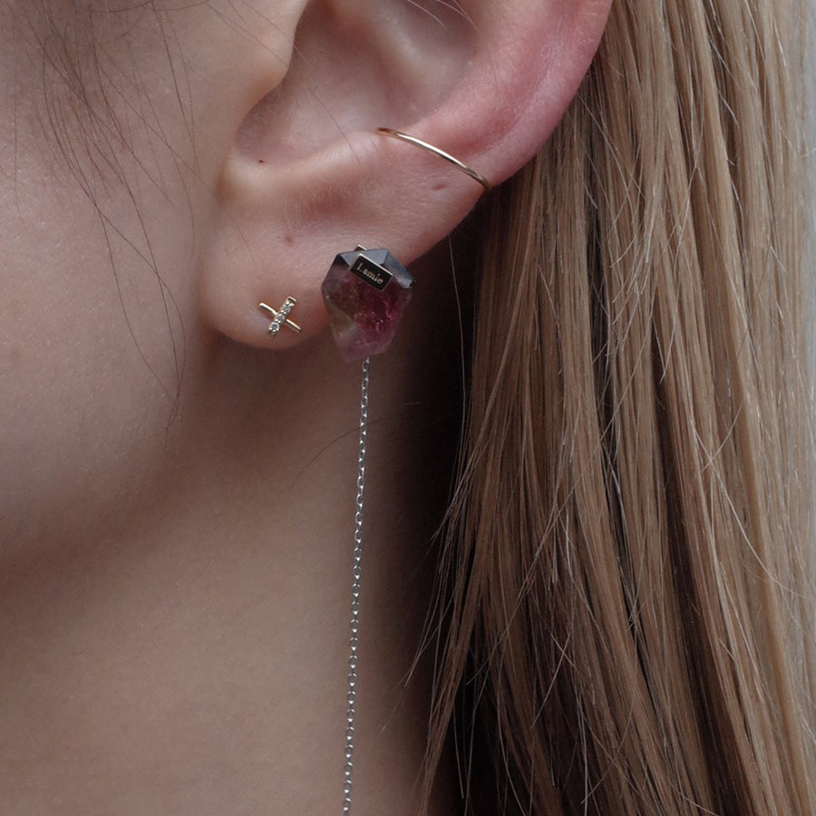 Bag イヤカフ  №4330/ Tourmaline