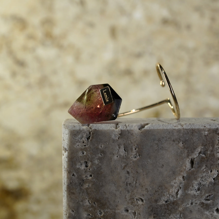 Bag イヤカフ  №4330/ Tourmaline