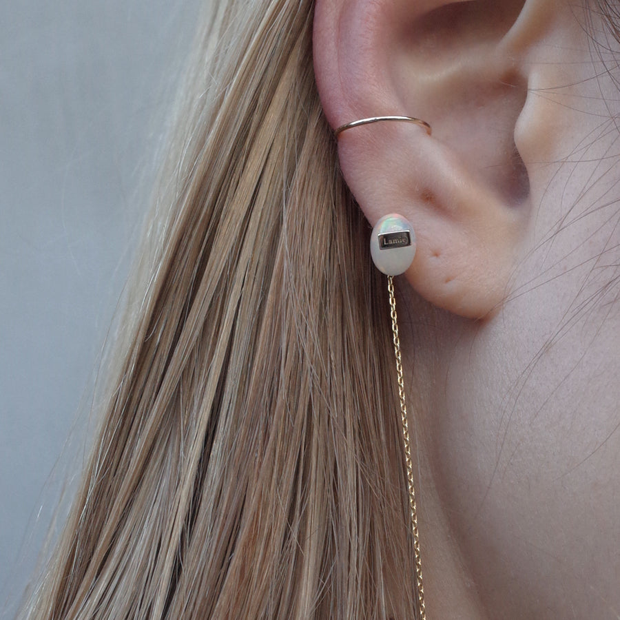 Bag イヤカフ  №4337/ Opal