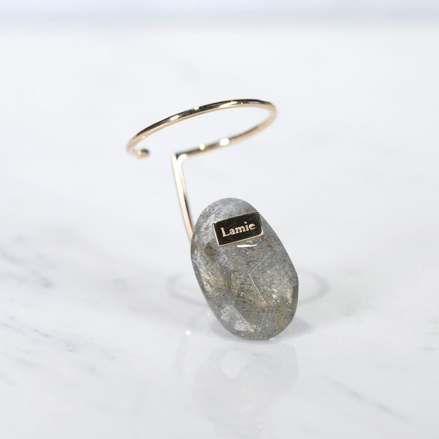 Bag Earrings No. 2033/ Tourmaline