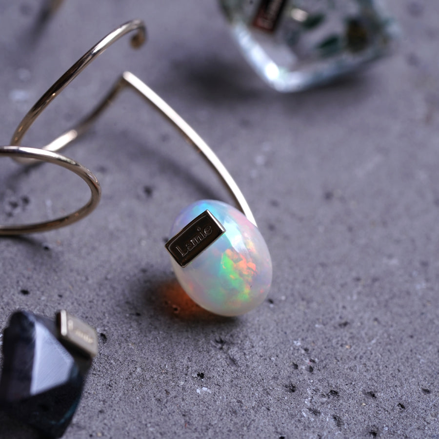 Bag イヤカフ  №4375/ Opal