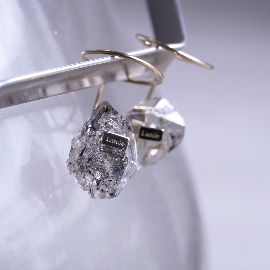 Bag イヤカフ  №4378/ Herkimer Diamond