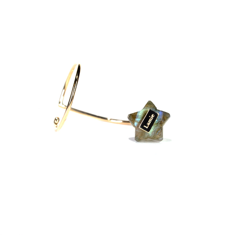 Bag Earrings No. 2033/ Tourmaline