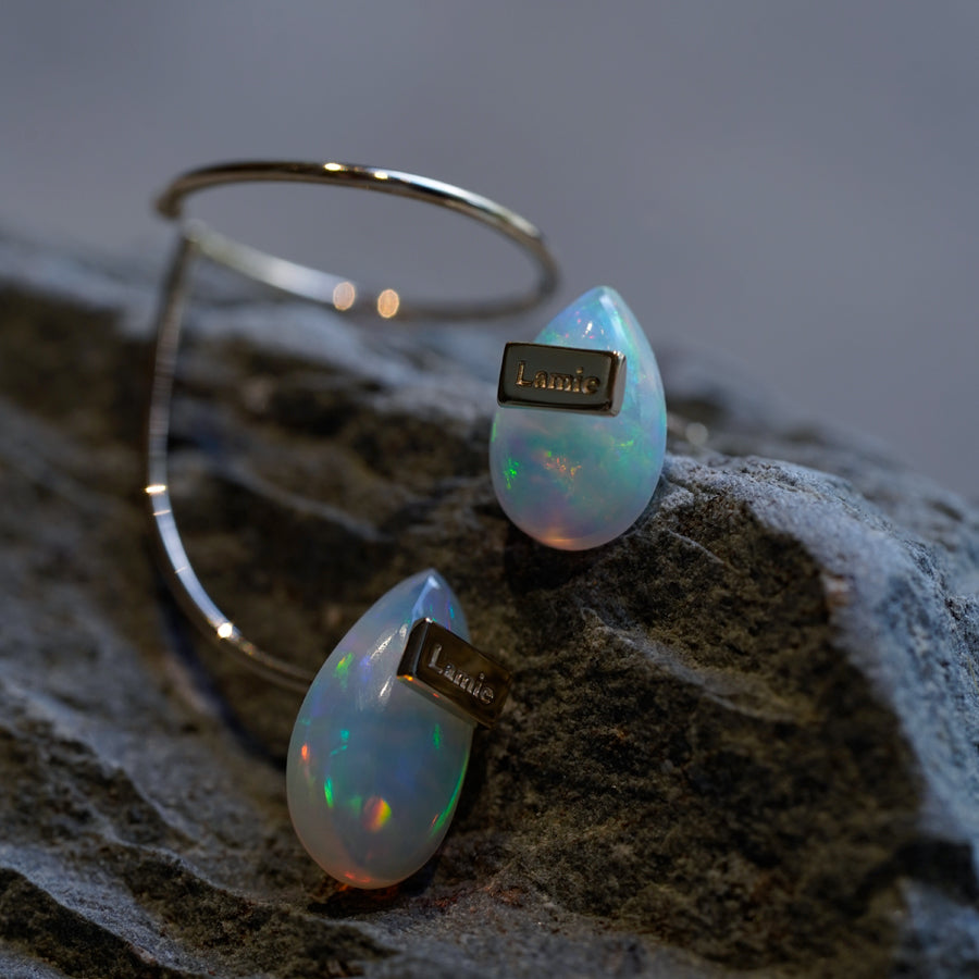 Bag イヤカフ  №4383/ Opal