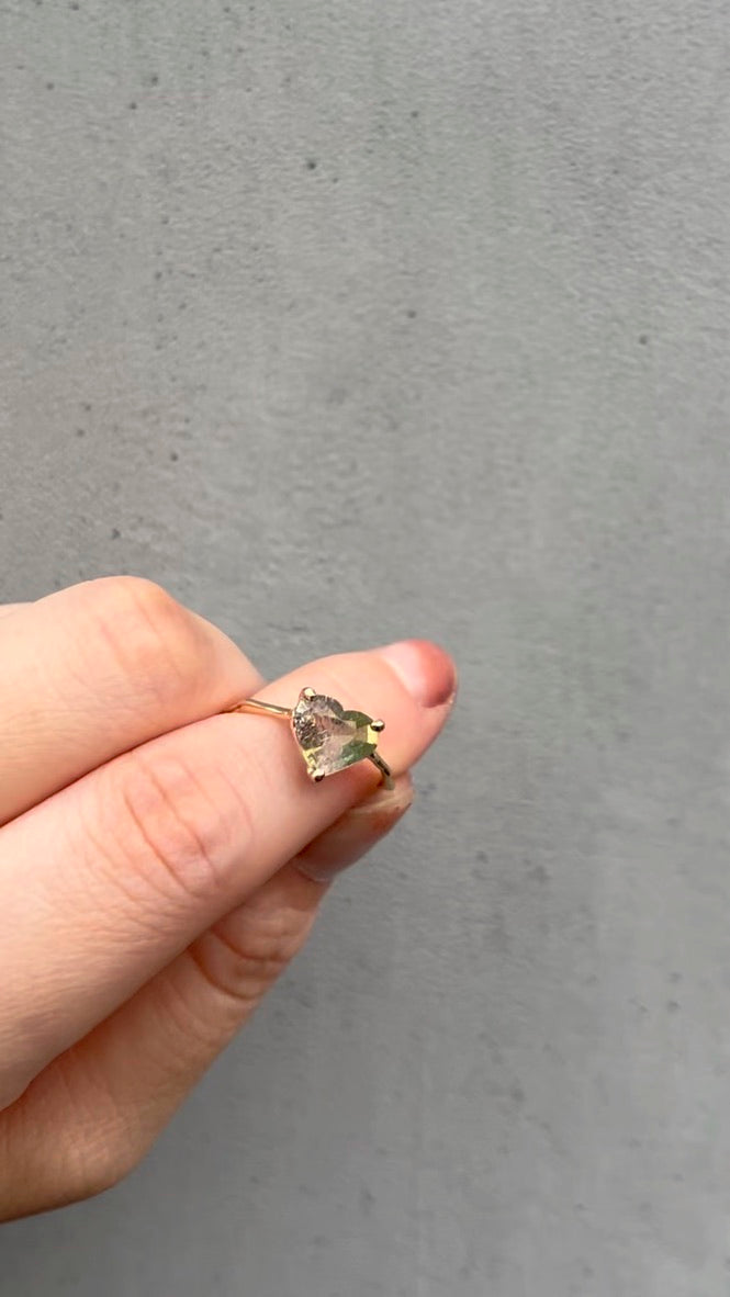 Charm Ring No.1766/  Tourmaline