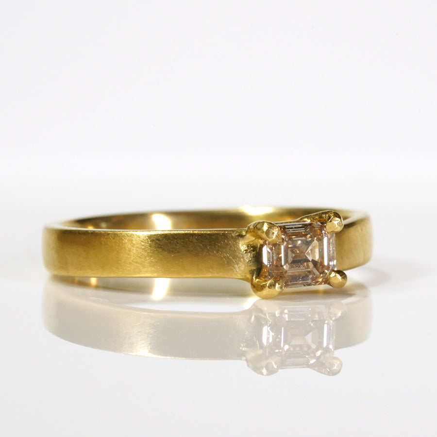 K18 Diamond Ring  №567