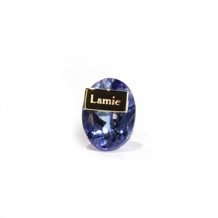 Bag ピアス  №8009/Tanzanite