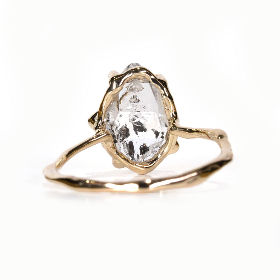 Charm Ring No.931/Herkimer Diamond