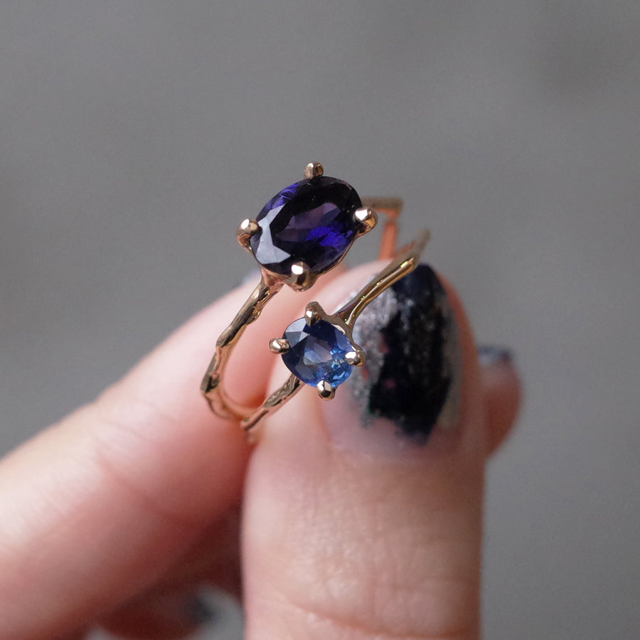 Charm Ring No.957/Iolite