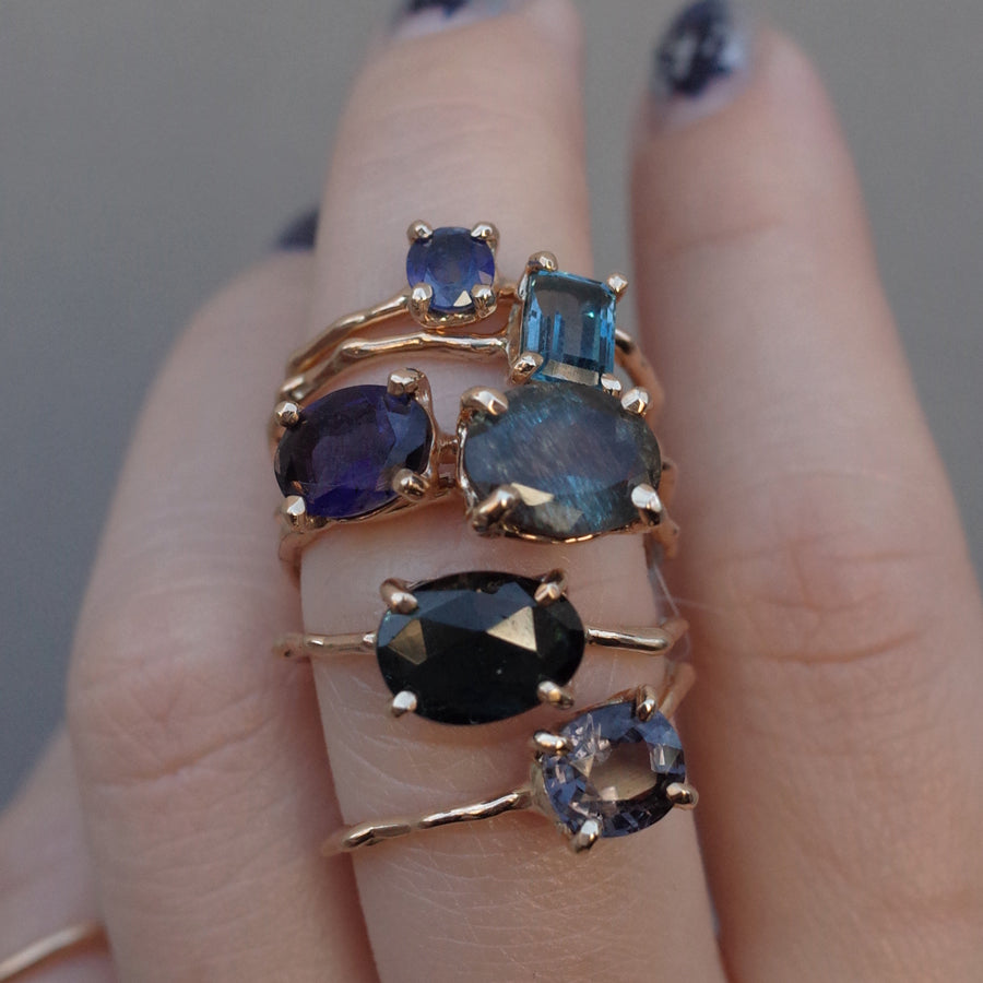 Charm Ring No.957/Iolite