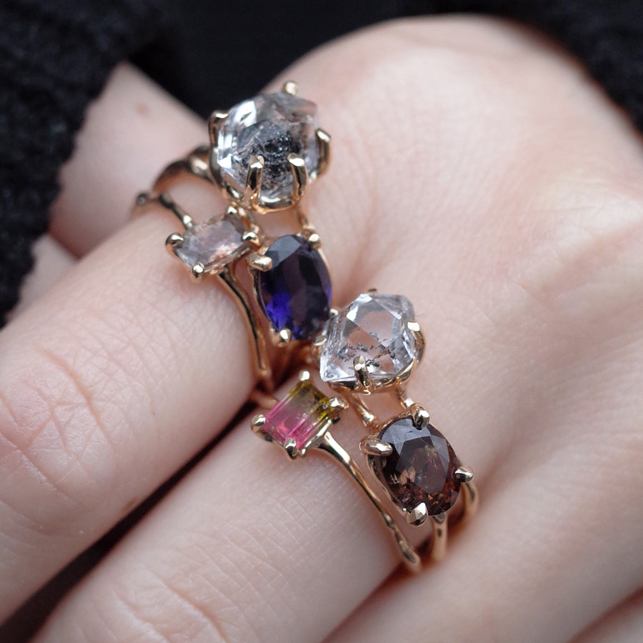 Charm Ring No.957/Iolite