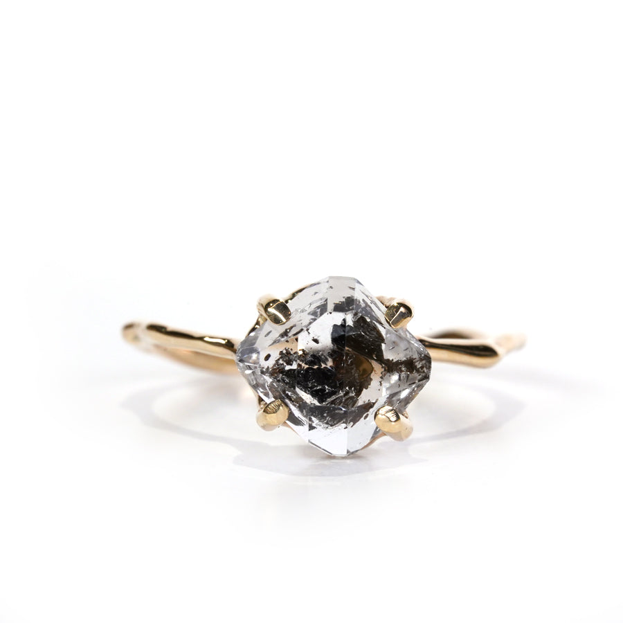 Charm Ring No.977/Herkimer Diamond