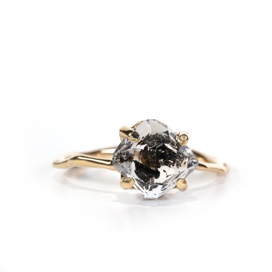 Charm Ring No.977/Herkimer Diamond