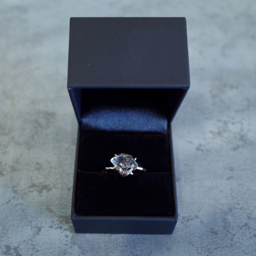 Charm Ring No.1050/Herkimer Diamond
