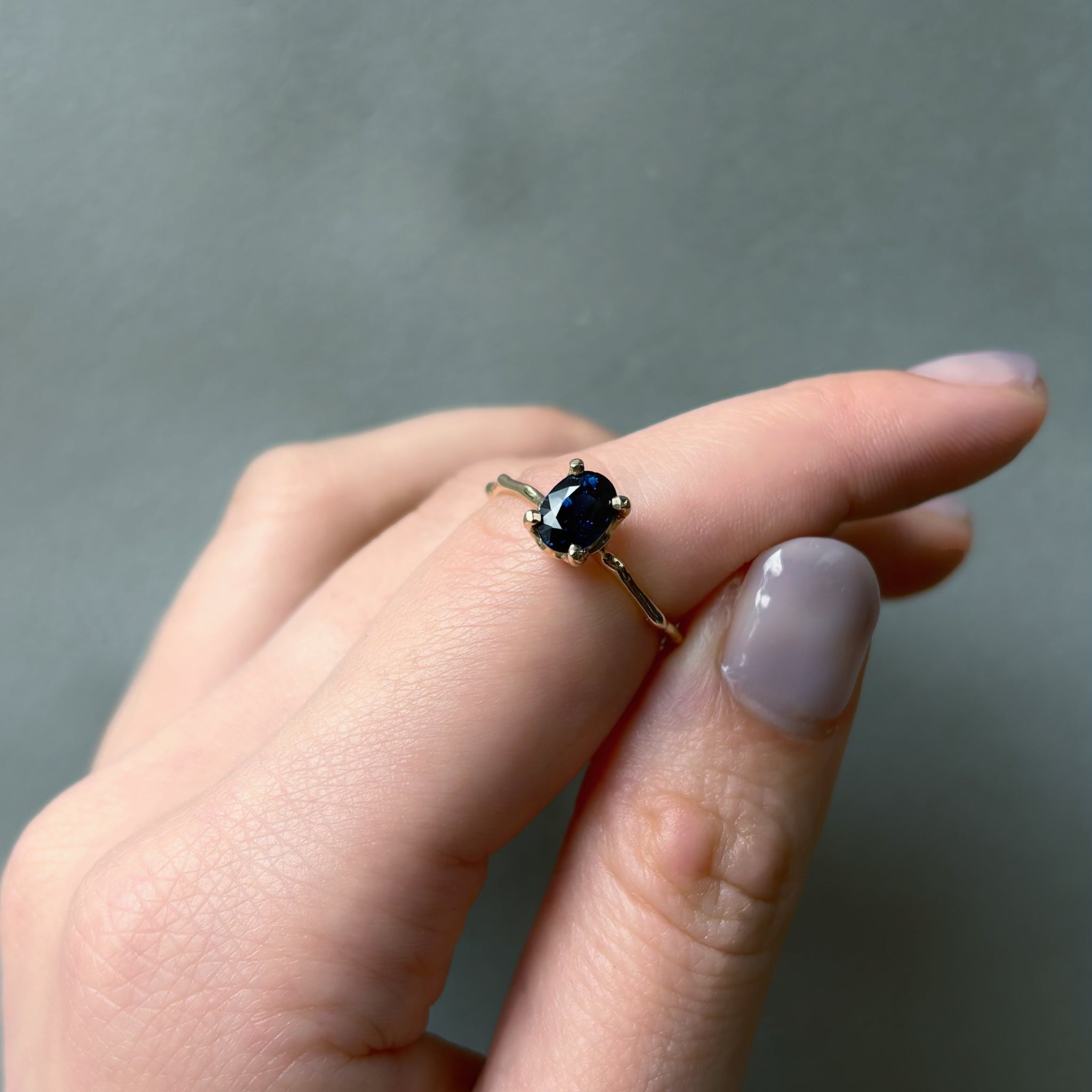 Charm Ring No.1277/ Sapphire