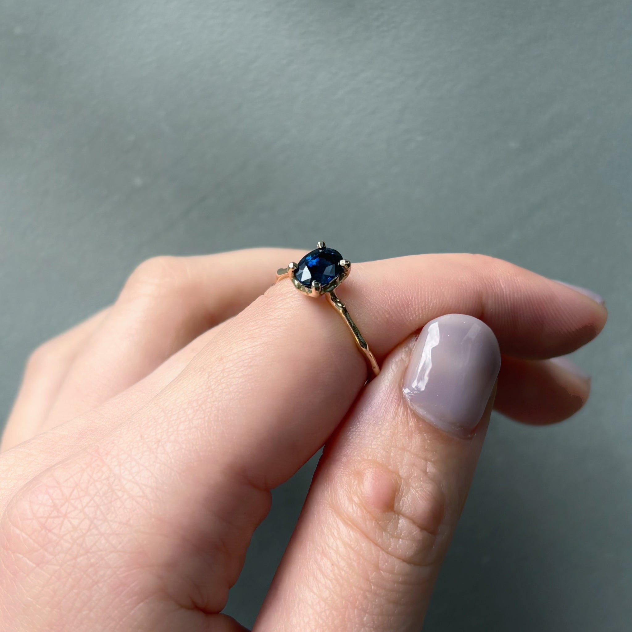 Charm Ring No.1277/ Sapphire