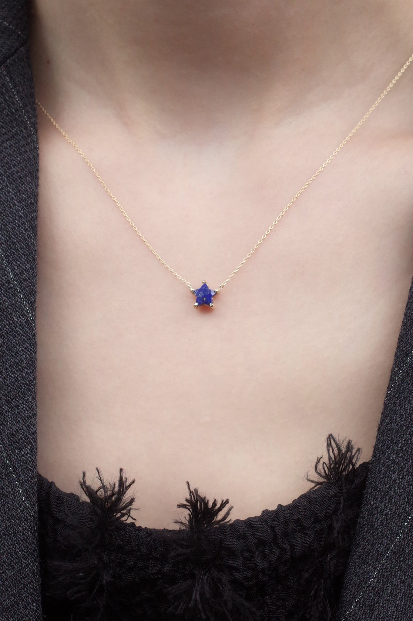 Dew ネックレス / Lapis lazuli