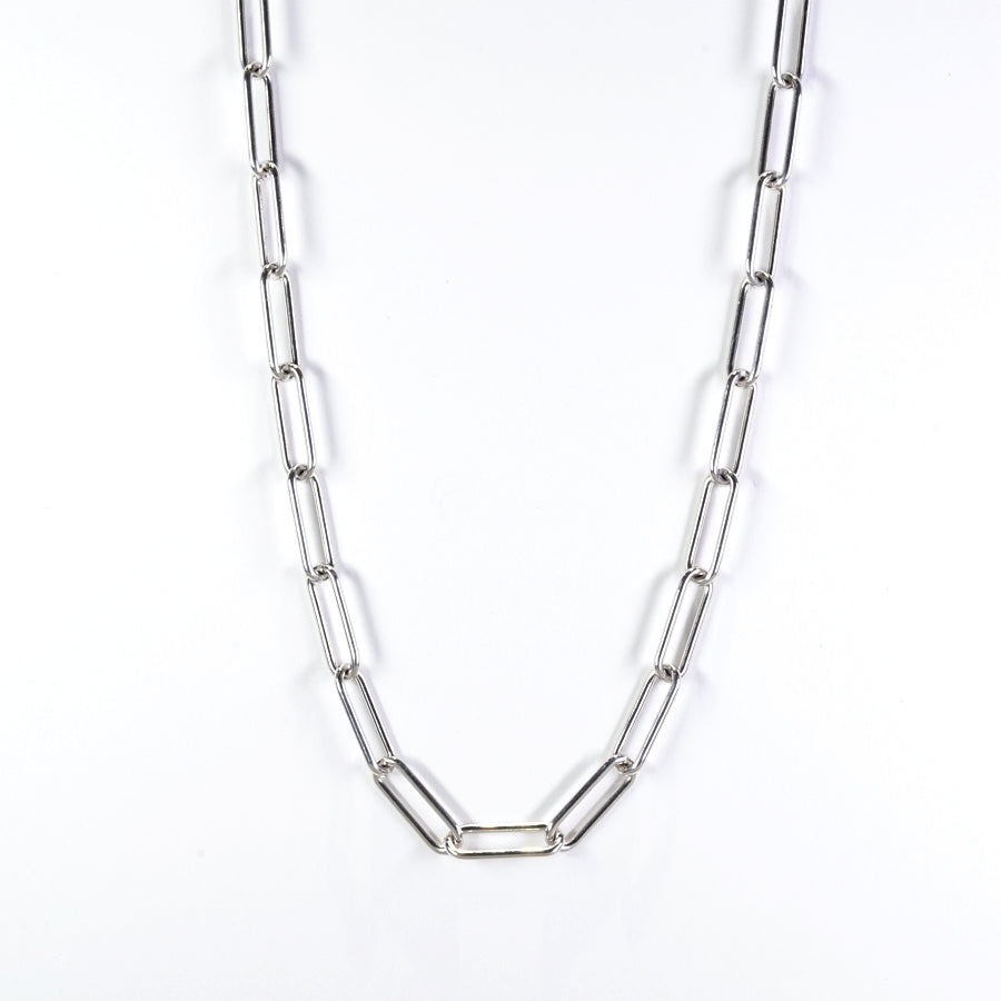 Chain necklace L (Silver)