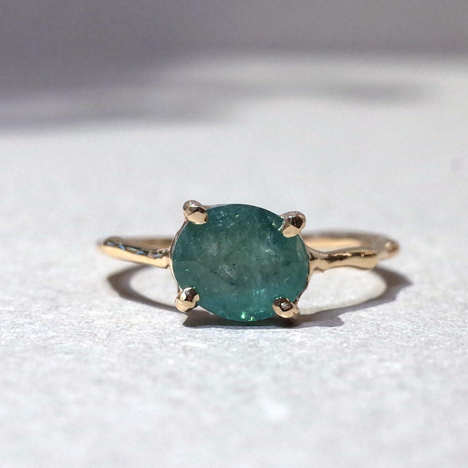 Charm Ring  №635 /Grandidierite