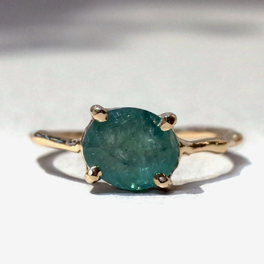 Charm Ring  №635 /Grandidierite