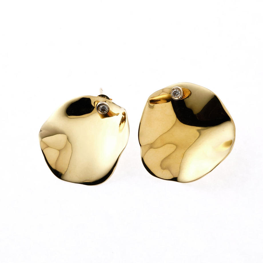 Raffle (M) ピアス MIX (GD×SV ) | Lamie (ラミエ) Jewelry