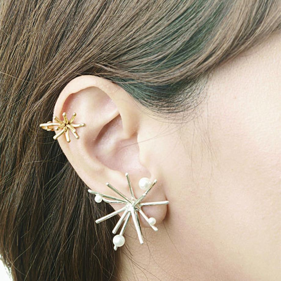 Pearl Spark (M) ピアス | Lamie (ラミエ) Jewelry Accessory Brand ...