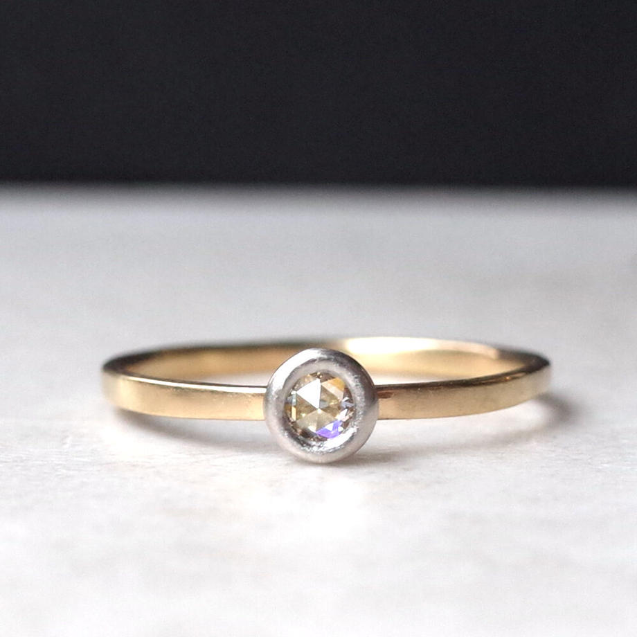 K18 Diamond Ring  №561